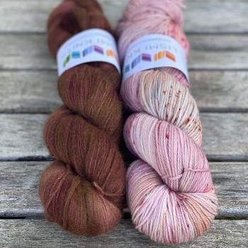 Petite Provence – kleines Garnset - Rosewood/Field Rose