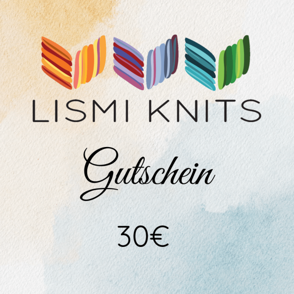 GeschenkgutscheinLismi Knits 30€