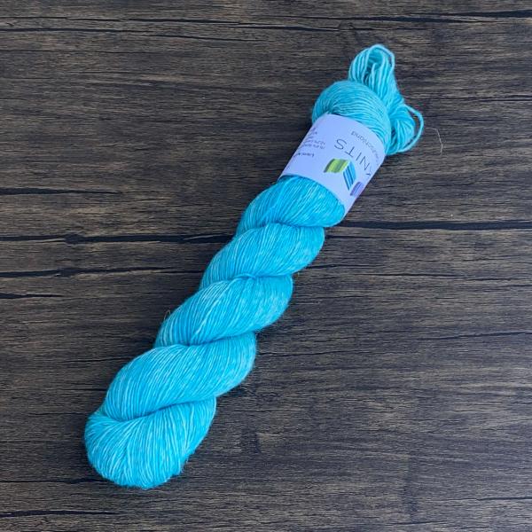 MERLIN • handgefärbt • Aqua