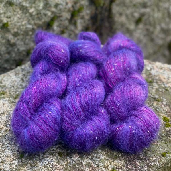 mohair-seide-Pailetten-handgefärbt