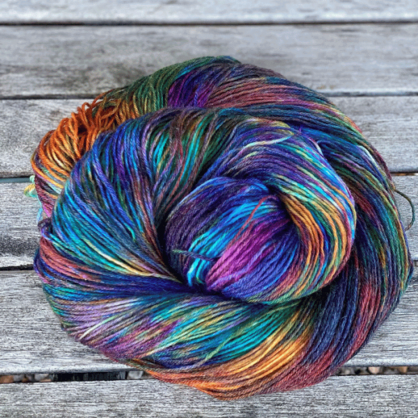 Handgefärbte Wolle | Balance | Merino-Tencel  | Abundance